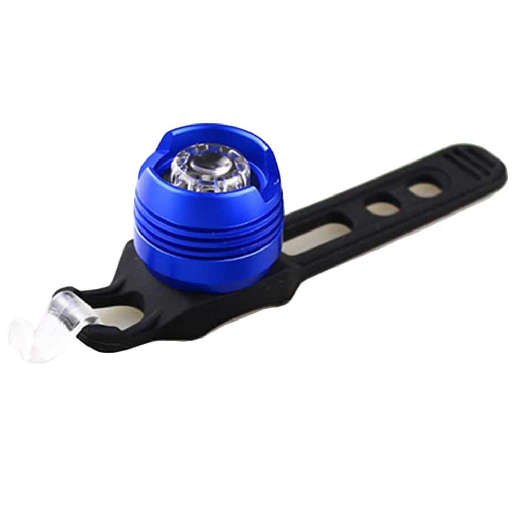 Top LED Waterproof Bike Bicycle Cycling Light Front Rear Tail Helmet Light riding outdoor hiking climbing headlamp 3 modes# 2