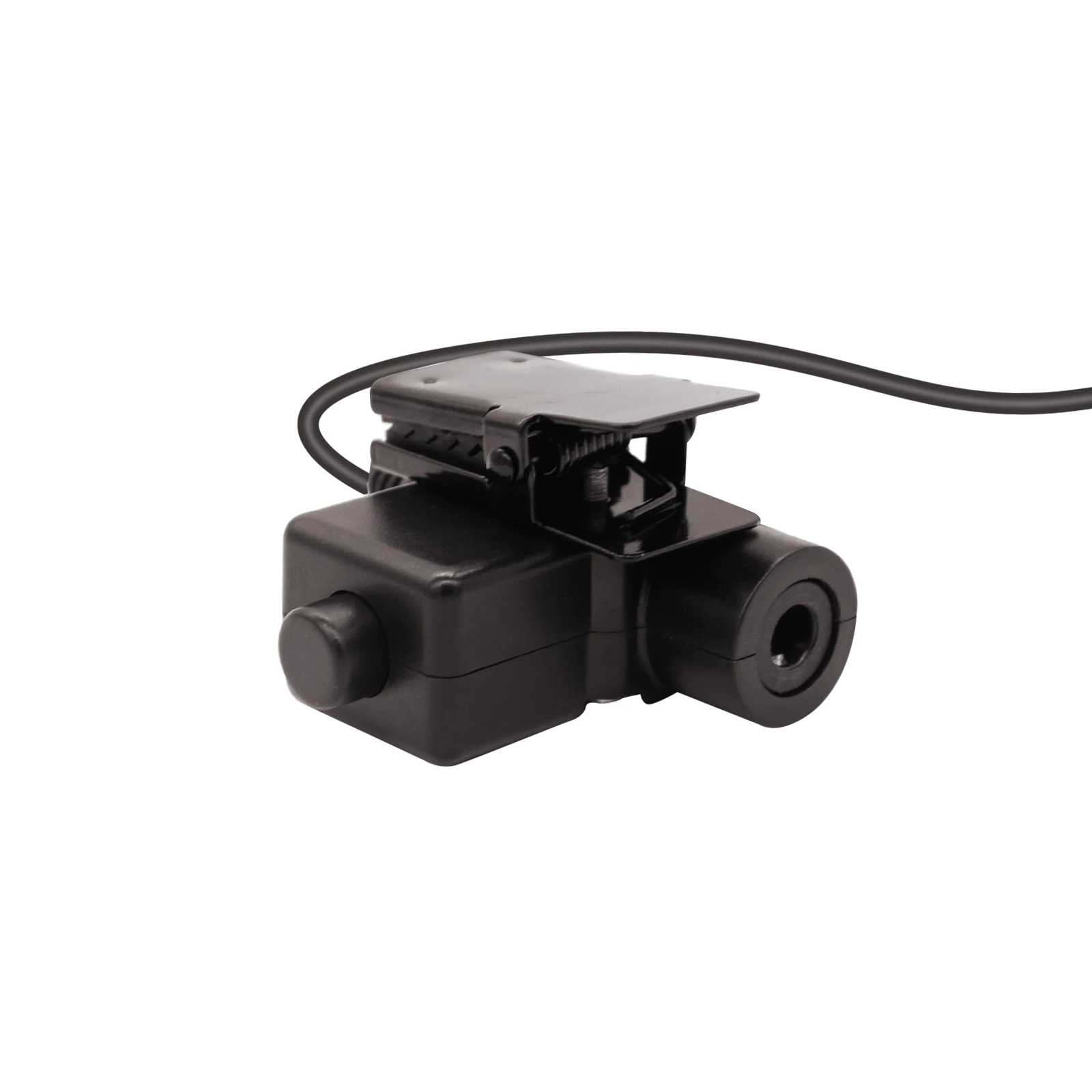 RISENKE-U94 PTT Radio Adapter Connector, Push to Talk for Midlan Walkie Talkie Earpiece, 2 Pin