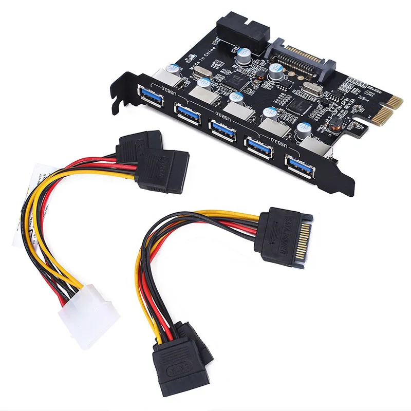 Type c USB3.0 экспресс карта для печатная плата ноутбука PCI E порт 4p на SATA кабель PCIE