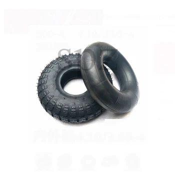 

New 3.50/4.10 - 4" Inch Tyre Tire+Tube 49cc Pit Dirt Mini Buggy Quad Scooter ATV