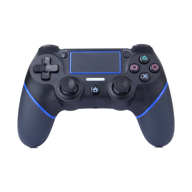 Dualshock 4 управление для Ps4 консоль Bluetooth беспроводной Ps4 управление Лер геймпад джойстик игровой коврик Joypad для playstation 4 PC - Цвет: Blue