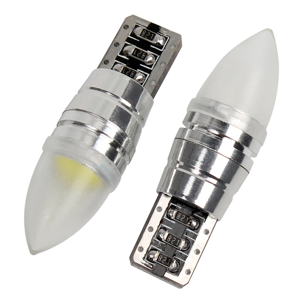 LEEPEE 12v авто огни 3D Bullet T 10 led Автомобильный Parket лампы свет номерного знака автомобильные огни