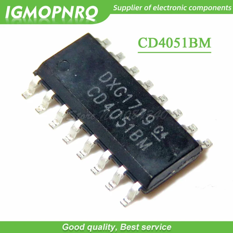 20 шт. CD4051BM CD4051 4051 SOP16 восемь селективных переключателей новые оригинальные