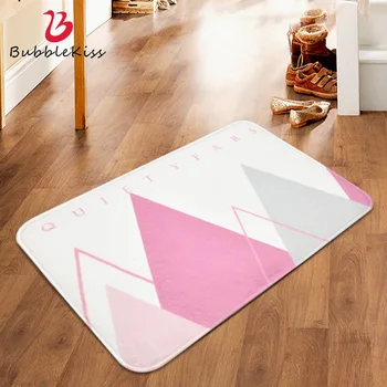 

Bubble Kiss Cartoon Deer Pattern Rug Nordic Style Carpet Blue Pink Rugs For Modern Living Room Soft Oil-Proof Kitchen Carpet