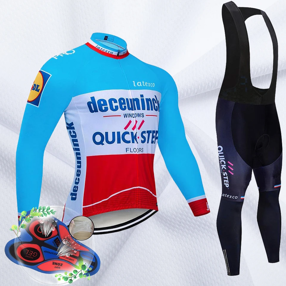 Хит, lotto, Зимняя Теплая Флисовая велосипедная Джерси с длинным рукавом, трикотажная одежда для велоспорта, комбинезон, набор, одежда для велоспорта