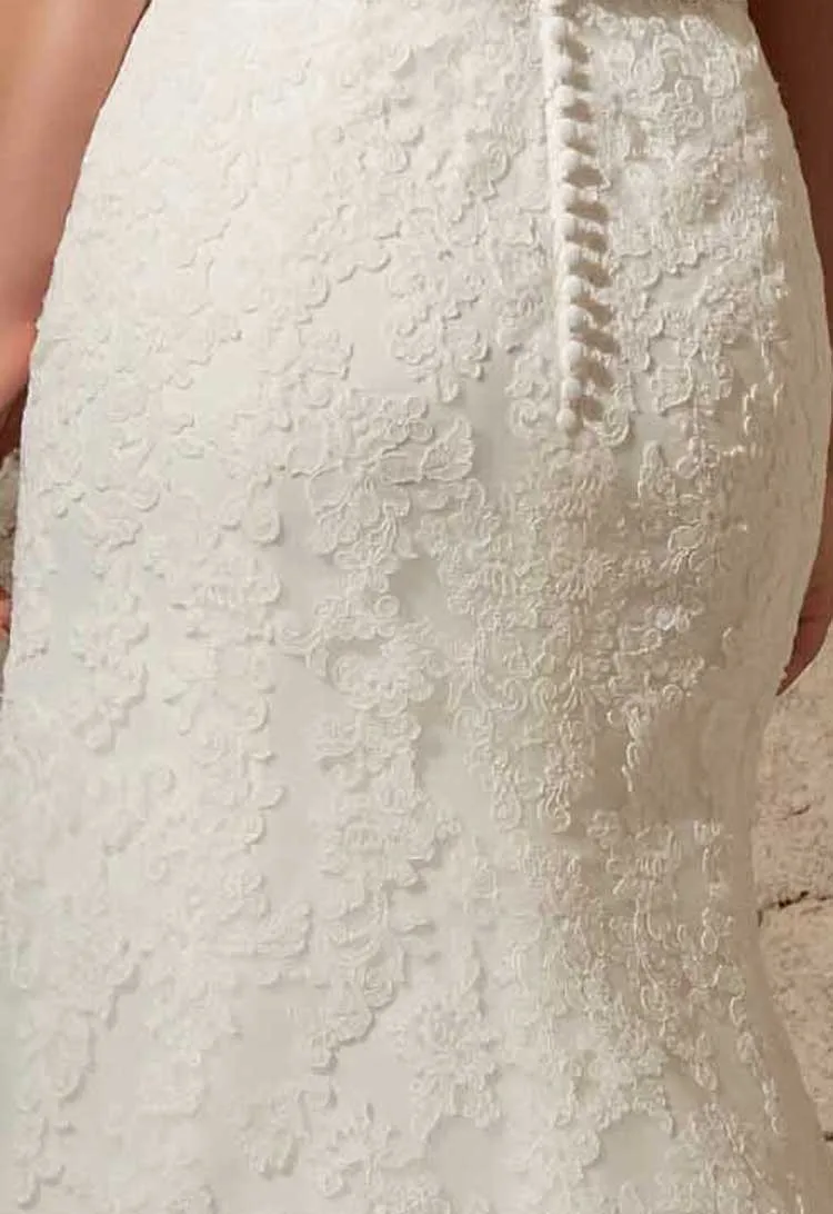 Весна размера плюс свадебное платье vestido de noiva кружево на заказ органза Русалка Кристалл Бисероплетение мать невесты платья