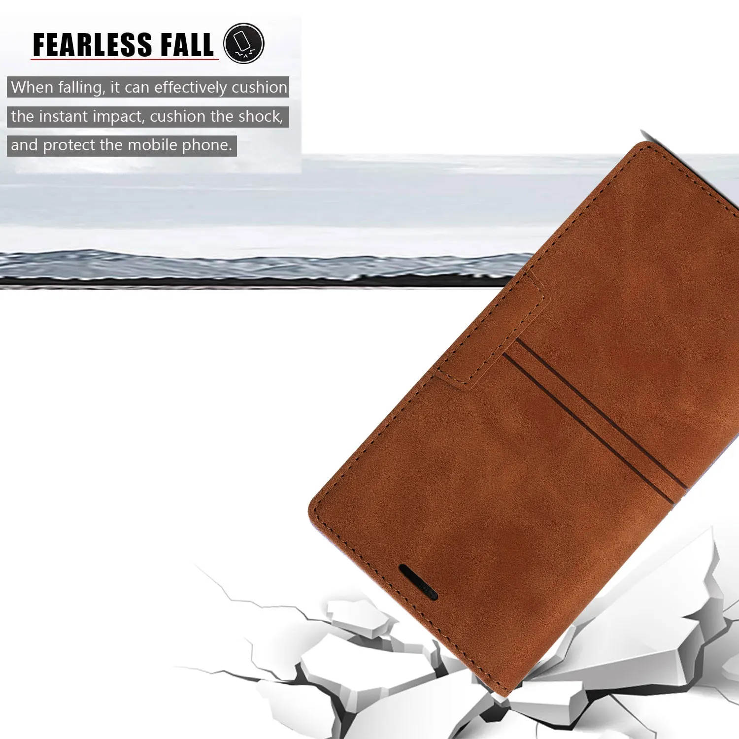 Ledertasche für Samsung A14 A34 A54 A24 A13 A23 A33 A53 A73 A15 A05S Galaxy A32 A52 A22 A42 A12 A72 A04S A03S Flip Wallet Cover – Detail 10