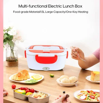 

Electric Lunch Box Plastic/Stainless Steel Bento box Portable Food Warmer for Home Office Car Heated Lunch Box Food Container