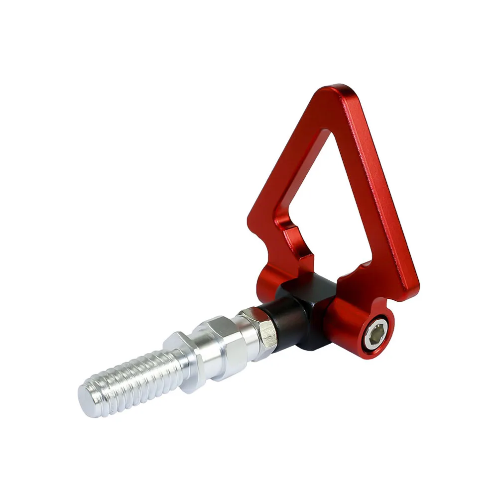 Tow Hook For Bmw European Car Trailer Racing Screw Aluminum Cnc Triangle Ring Tow Towing Hook Race Towing Bars 4