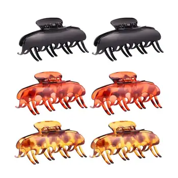 

6pcs Bathing Fashion Grips Hairpins Jaw Clip Clamp Clip for Girls
