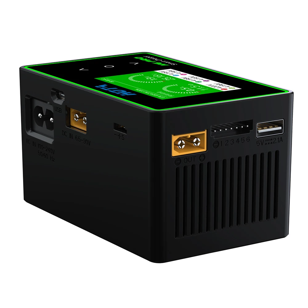 H6 PRO Lipo зарядное устройство для смартфонов быстрая портативная AC DC интеллектуальная высокомощная модель автомобиля Lipo LiFe встроенный источник питания