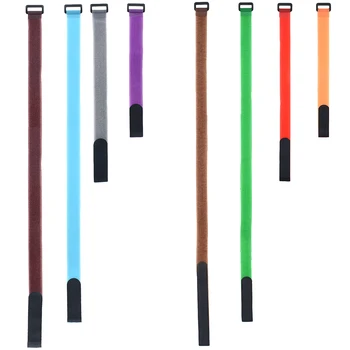 

Nylon Hook and Loop Strap Cable Ties 30 40 50 60 80 100cm Length 2 2.5cm Width Self-adhesive Reusable Cord Tidy PC TV Organizer