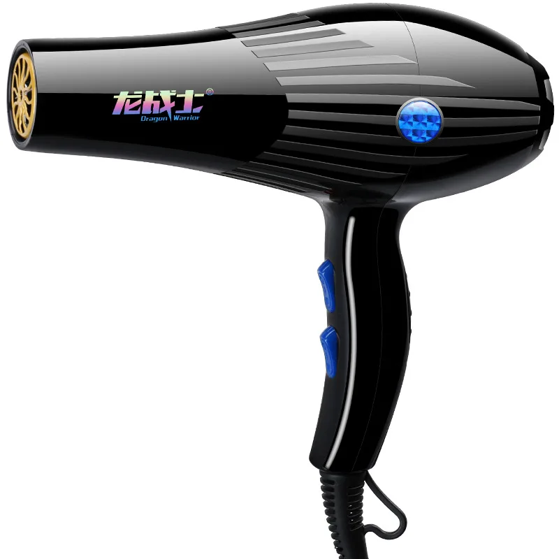 

Dragon Warrior High-Power Household Blow Dryer Barber Shop Hair Salon Does Not Damage Hair Dryer Mute Dormitory Cold Hair Dryer