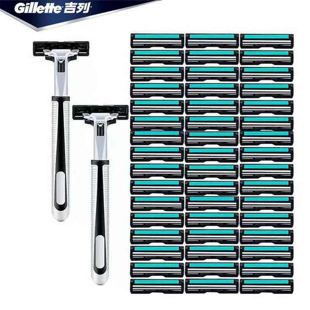 Gillette Vector 3 Shaving Razor With Box Mens Razor Blades  Shaving Machine Classic Safety Razor Facial Hair Removers 1