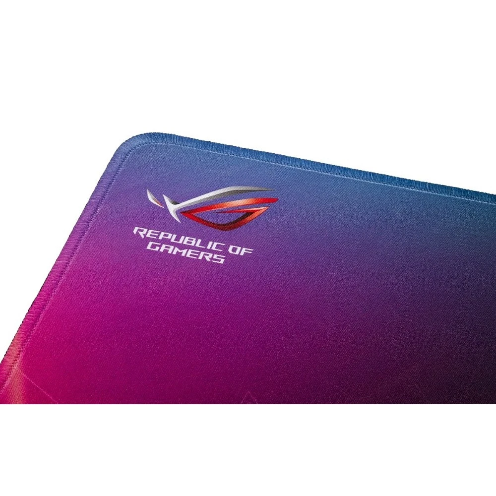 Коврик для мыши ASUS Strix Edge материал- ткань/резина, Speed поверхность, 400 x 450 x 2 мм, цвет: рисунок