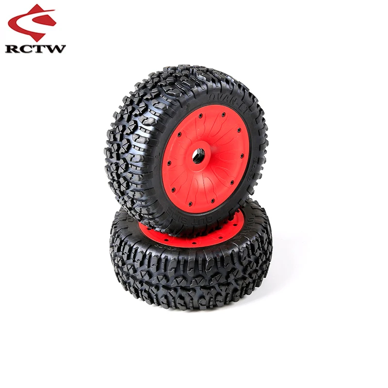 

Off-road or Gravel Wheel Tyres Assembly Set for 1/5 LOSI 5IVE-T ROFUN ROVAN LT KM X2 BAJA 4WD SLT Truck Spare Toys Upgrade Parts