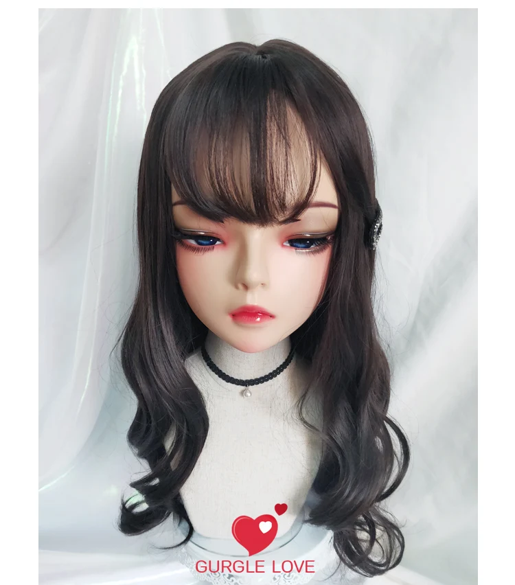 (Тянь) женский сладкий девушка Смола половина головы кигуруми BJD глаза Crossdress