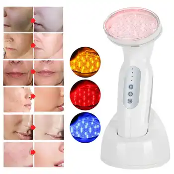 

Rechargeable LED Light Therapy Photon Skin Rejuvenation Lifting Firming Face Care Machine Salon Home SkinTightening BeautyDevice