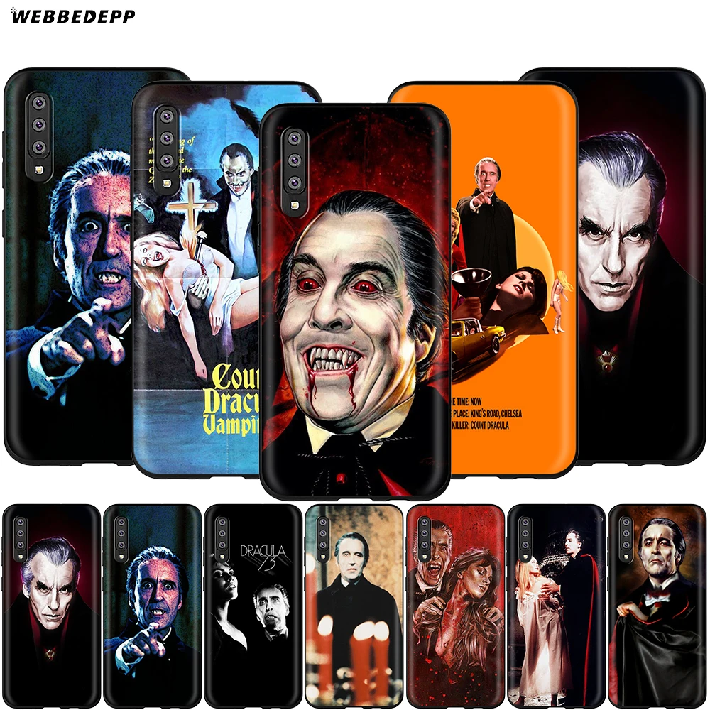 Webbedepp чехол с Дракулой Кристофером ли для Samsung Galaxy A3 A5 A6 Plus A7 A8 A9 J6 M20 A10S A20S A30S A40S A50S |