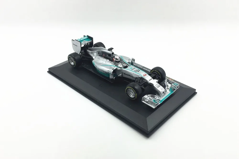 Bburago 1/32 1:32 Mercedes Benz AMG Petronas W05 Hamilton No44 F1 формула 1 гоночный автомобиль литой под давлением дисплей Модель игрушки для детей мальчиков