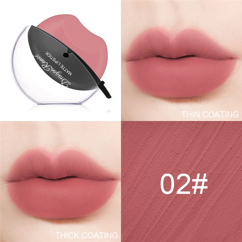 Feuchtigkeitsspendender Matter Lippenstift Wasserfest Und Langanhaltend_voghion.com