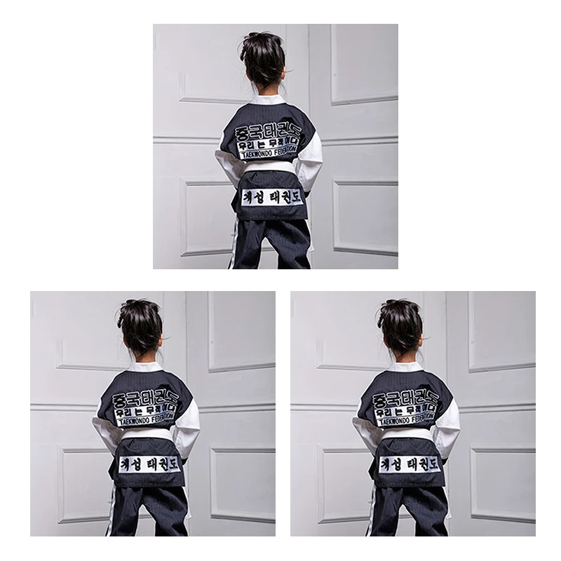 2020 одежда для тхэквондо детская черная форма тхэквондо|karate clothes|karate suitwtf taekwondo |