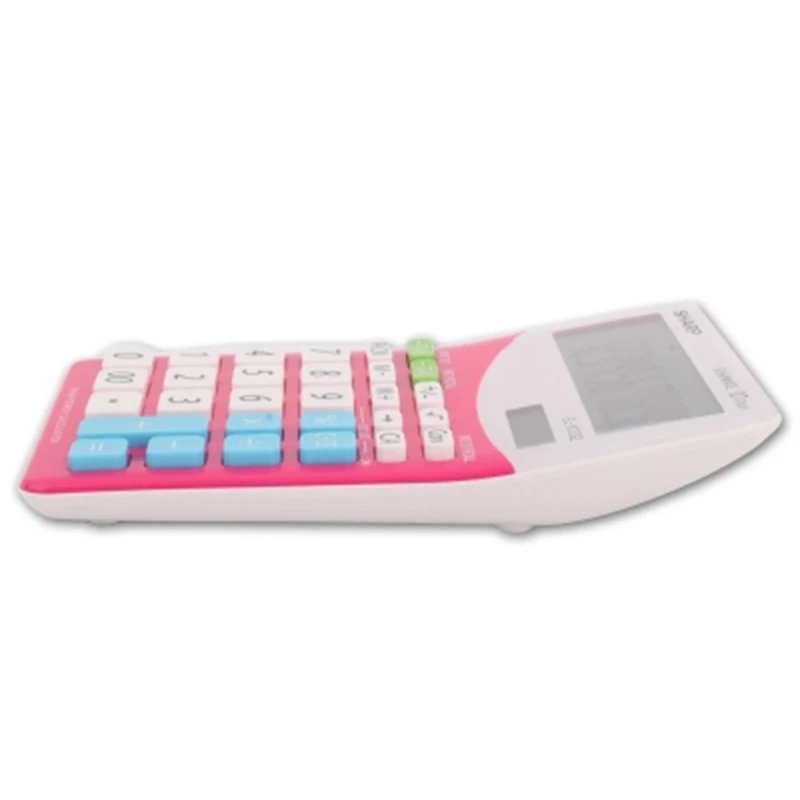 Cor dos Desenhos Sharp Calculadora Desktop Animados Bonito Solar Elm332 Crianças Científica Promocional El-m332 4 - Imagem 5