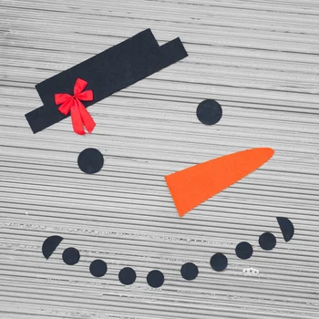 

DIY Christmas Snowman Decoration Stickers Garage Door Ornament With Tape For Outdoors Christmas Decoration _WK