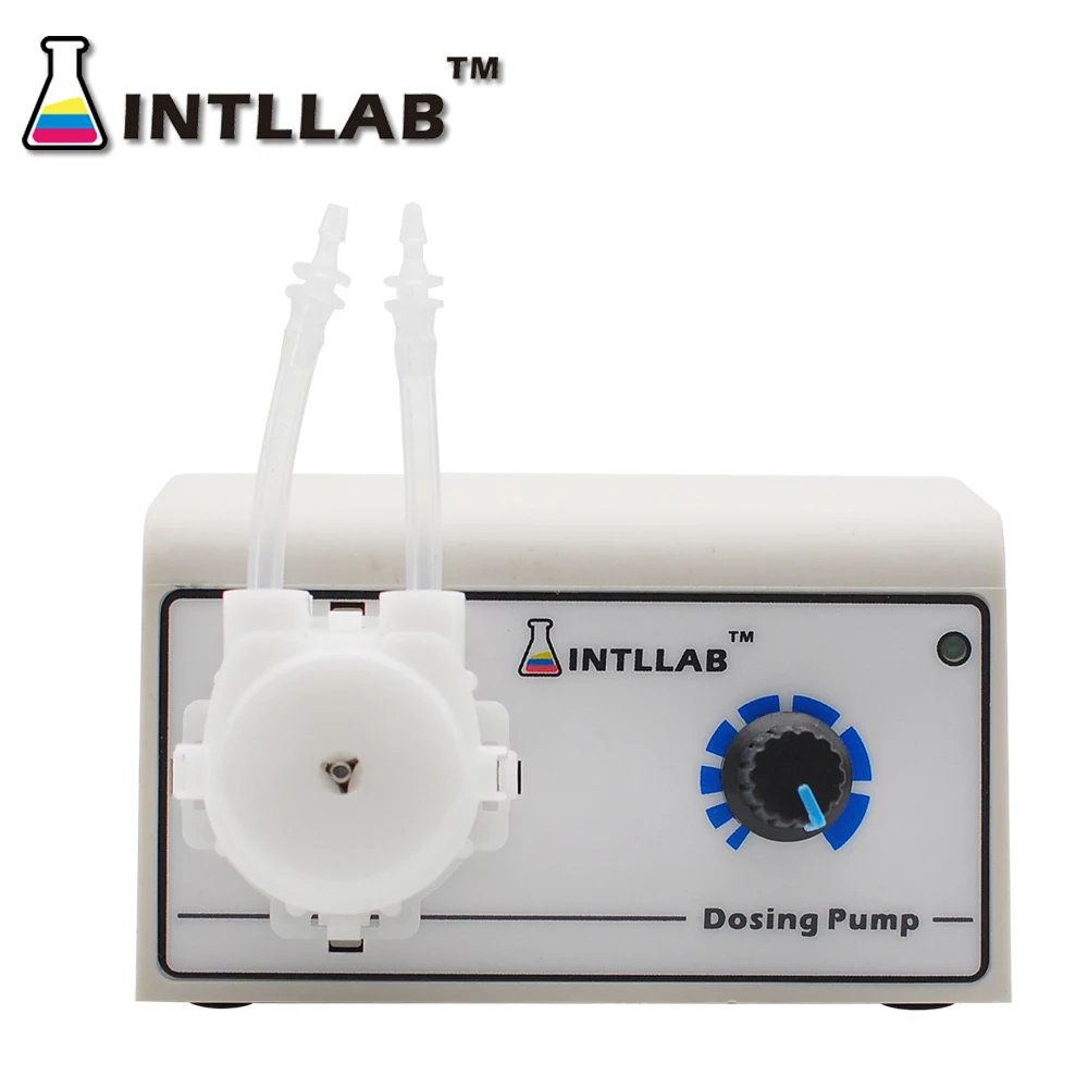 INTLLAB Dosing Pump for Aquarium Lab Water Analytical Peristaltic Pump