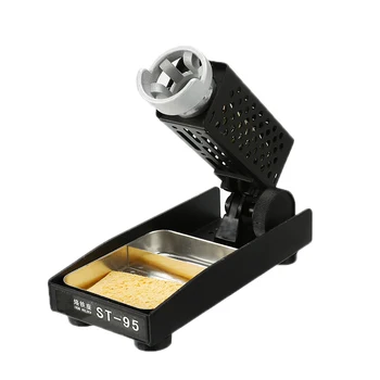 

1pc ST-91V ST-90 ST-91M ST-95 Soldering Iron Support Stand Station Metal Base Iron Stand T12 Welding Solder Holder Iron Tips