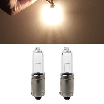 

2x BAY9S H21W Halogen Light Bulb Backup Indicator Fog Car Lamp 12V 1.9A 250LM