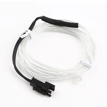 

Mini Colorful 4m Flexible EL Wire Tube Rope Neon Light DC 12V Car Party Bar Decor Hot