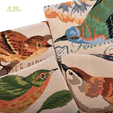 Chainho, окрашенный жаккард полиэстер хлопковая ткань для DIY шитья, подушки, подушки, сумки материал, Лоскутная Ткань украшения