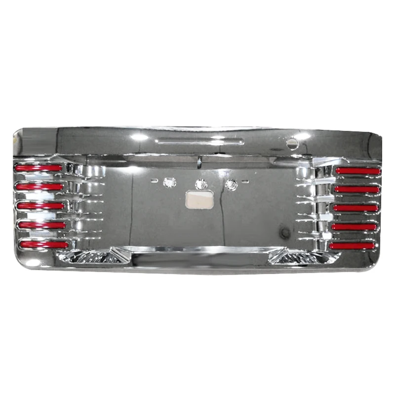 Для Toyota Hiace 200 2005-2010 хромированный Монтажный кронштейн, светодиодный чехол для номерного знака, тормозной светильник, задняя крышка