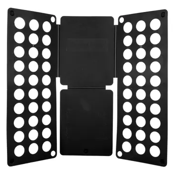 

Practical Home Convenient Clothes Folder Organizer Plastic Quick T-Shirt Clothes Laundry Shirt Fold Folding Board