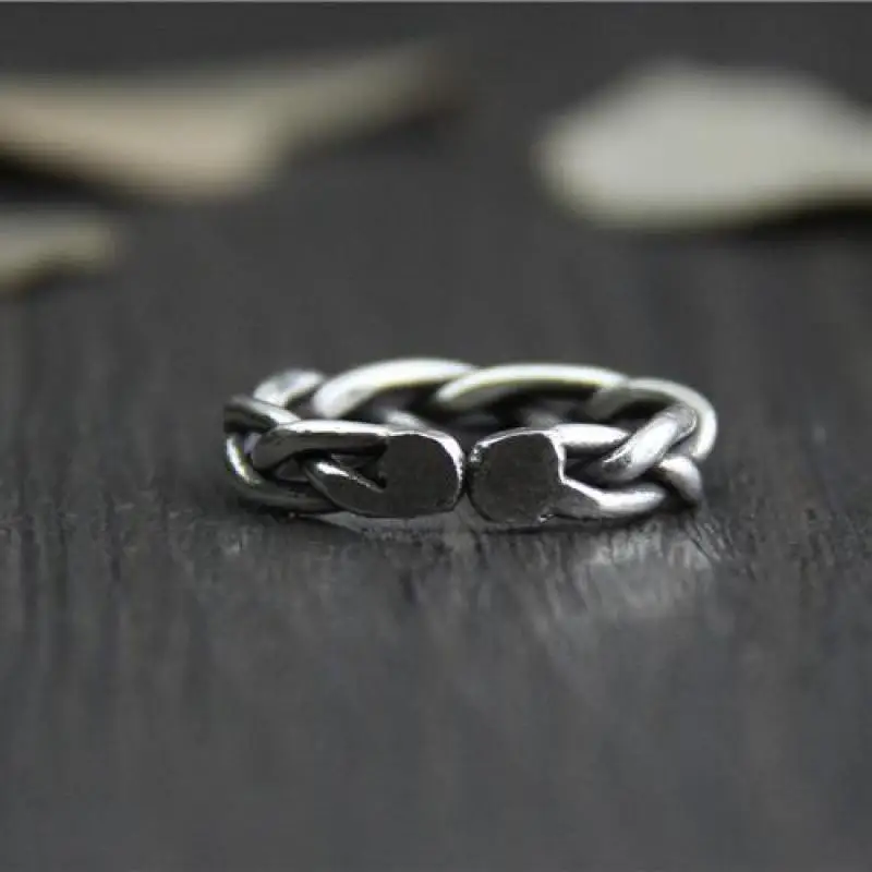 Женские винтажные кольца ручной работы из 100% 925 пробы серебра|925 sterling silver ring|sterling