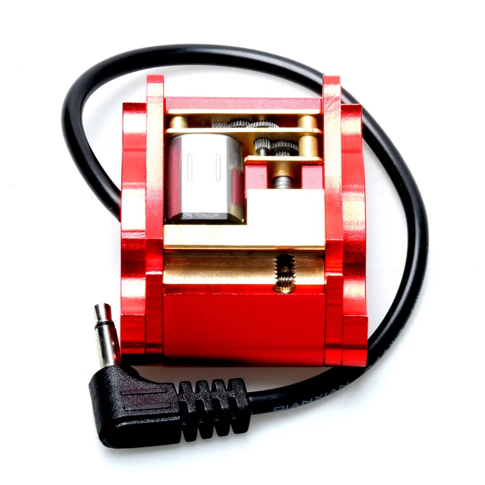 Металлический экскаватор автоматический ковшовый смены для HUINA 580 RC автомобиль экскаватор запчасти для HUINA - Цвет: Красный