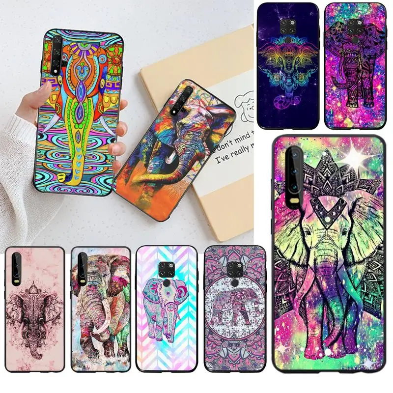 Чехол Totem Elephant Aztec для телефона Huawei P40 P30 P20 lite Pro Mate 30 20 P Smart 2020 prime | Мобильные