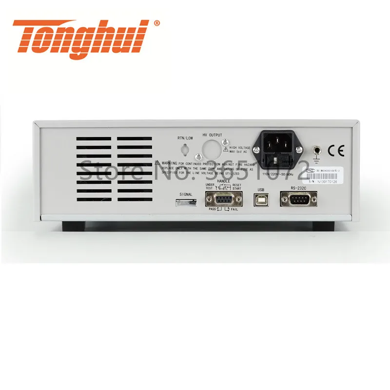 TH9310 AC/DC Hipot тестер ACV 0 5000 в DCV 6000 В ACI 10 мА DCI 5 Сопротивление изоляции: 1Mohm