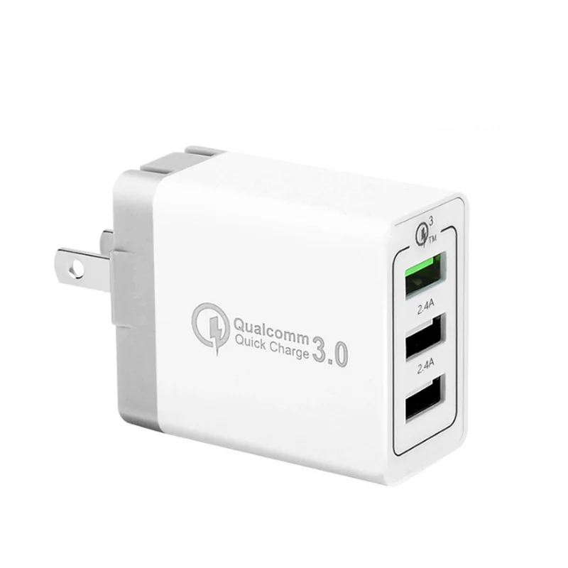 Быстрая зарядка 3,0 USB зарядное устройство для iPhone 11 Pro Max Xiaomi samsung huawei QC3.0+ 2.4A Быстрая зарядка настенное зарядное устройство для мобильного телефона