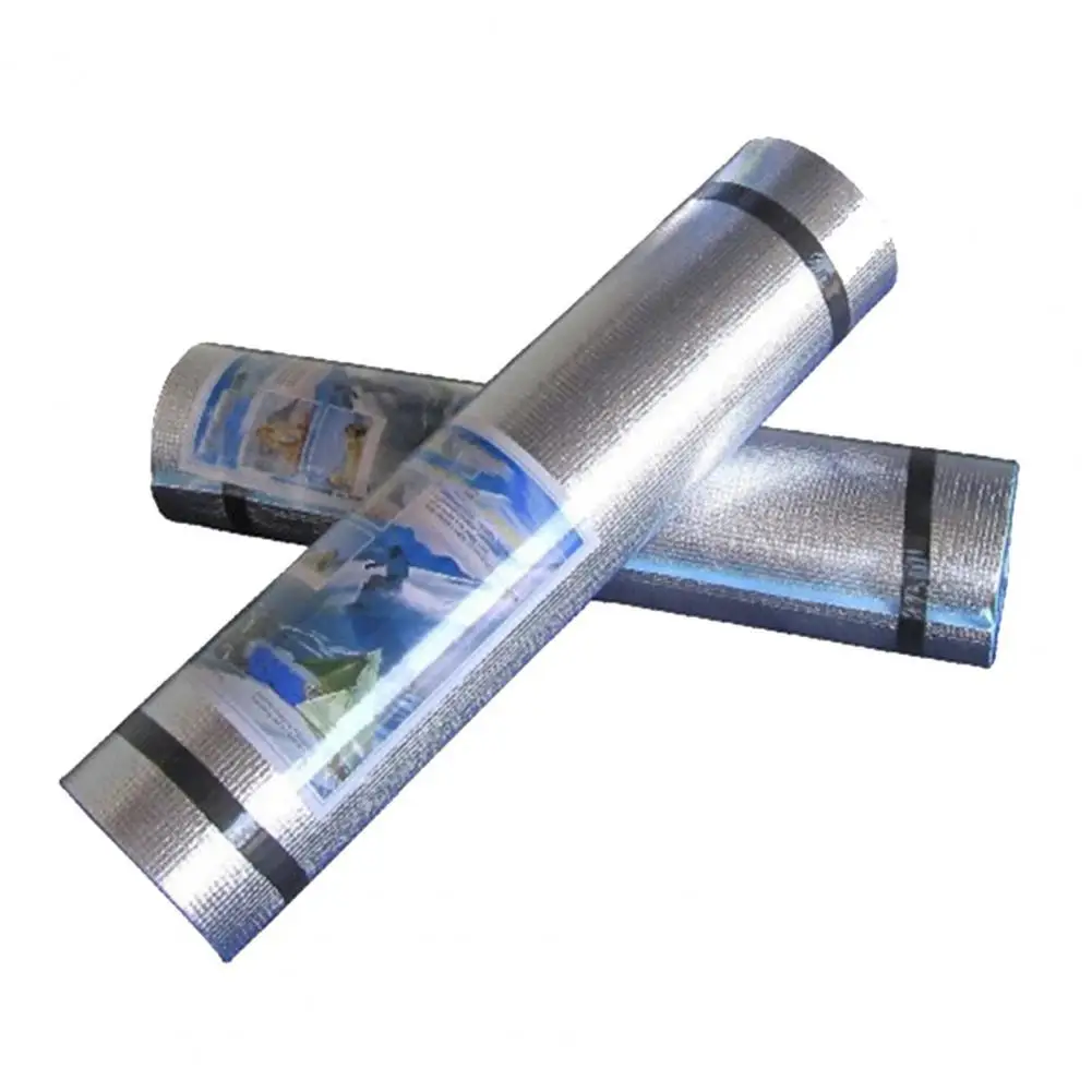 10mm Thick Moisture-Proof Cushion Outdoor Dampproof Thicken EVA Foam Mat Camping Blanket Sleeping Aluminum Foil Pad Yoga Mats