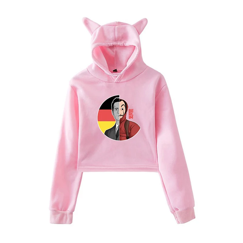 

La Casa De Papel Print Hoodie Women Kpop Clothes Fashion Harajuku Hoodies Female Kawaii Long Sleeve Tops Casual Streewear New