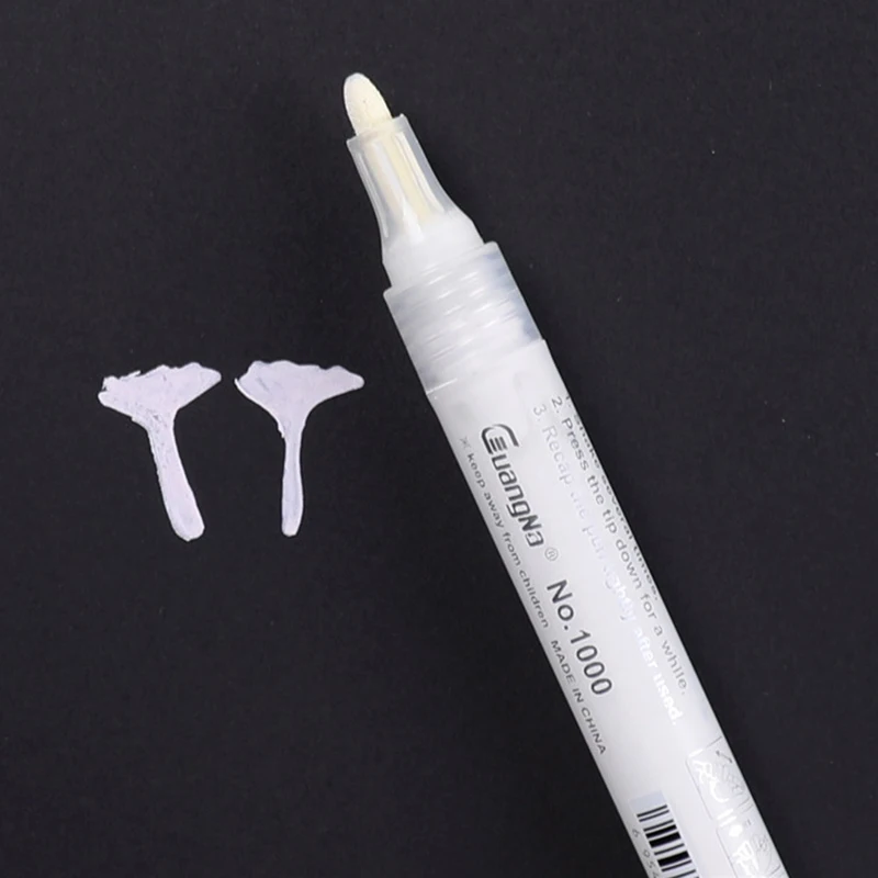 

1pcs Acrylic Permanent Paint Marker pen for DIY Ceramic Rock Glass Porcelain Mug Wood Fabric Canvas Painting 5 Colors