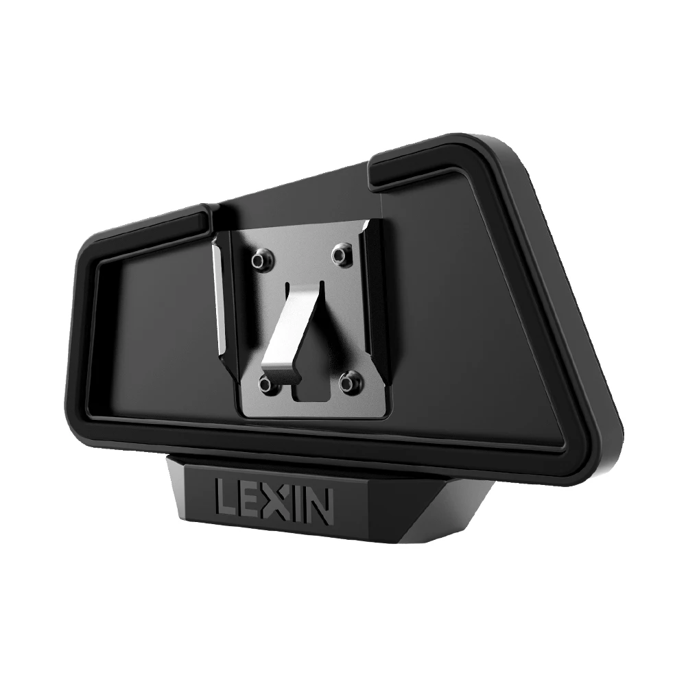 LEXIN-juego de auriculares y clip de intercomunicador de LX-B4FM-X para casco completo/medio, con conector Jack de auriculares Bluetooth de alta calidad y sonido fuerte