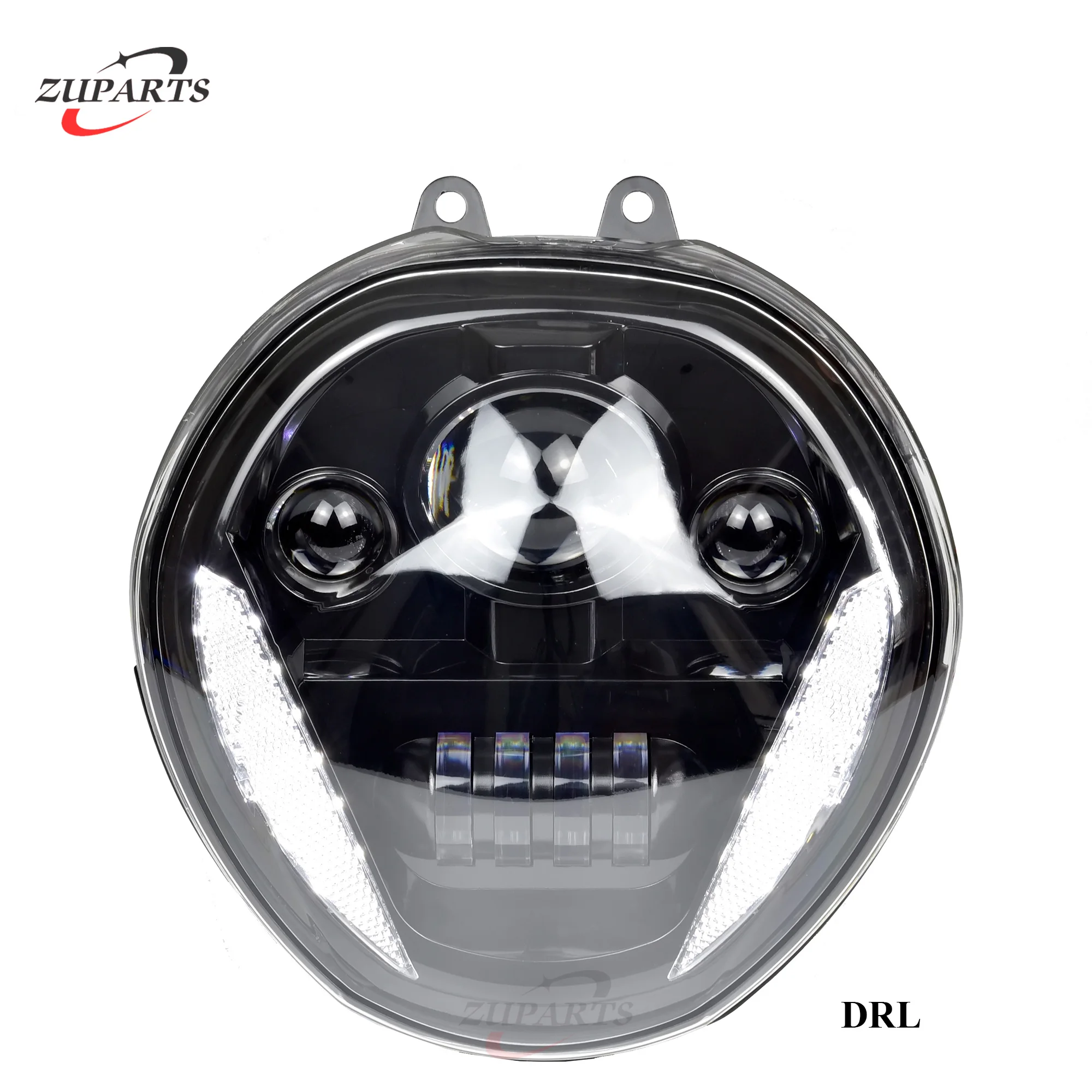 本店は バイク ヘッドライト Ducati Monster 1 10用ブラックledヘッドライトヘッドランプ Black Led Headlight Headlamp For Ducati Mons 日本製 Kweli Shop