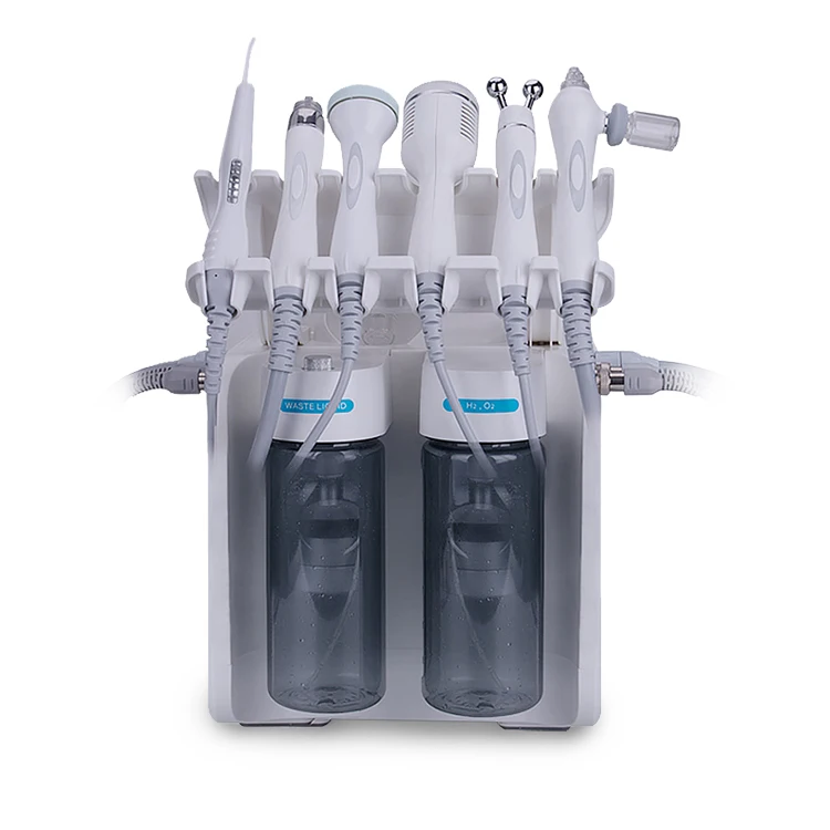 Лучший результат 6 в 1 Hyra Aqua Peel глубокое очищение воды кислородная машина для лица