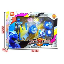 Форс игрушка Южная Корея Мини копы оружие трансформация игрушка Форд Робот мини воин набор статуэток