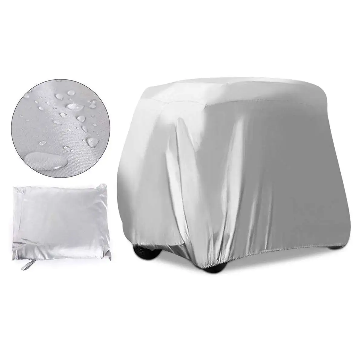 

Hot New 280x120x168cm Waterproof 4 Passenger Golf Cart Cover Heavy duty For Yamaha EZ Go Club Car U