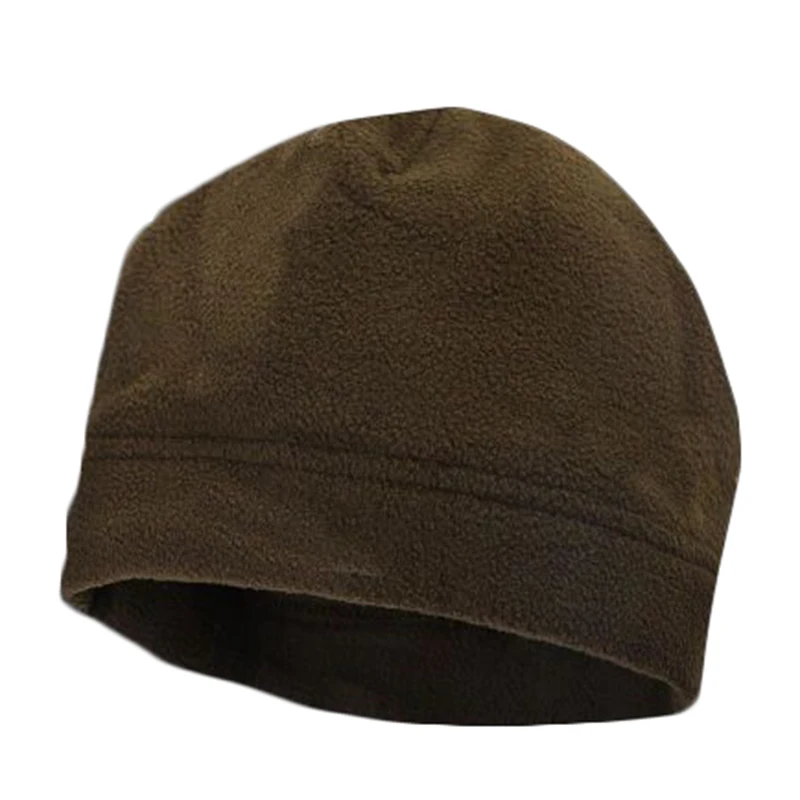 Army Green Уличная флисовая спортивная шапка для мужчин и женщин, кепка для кемпинга, пешего туризма, для рыбалки, велоспорта, охоты, военная тактическая Кепка, теплая ветрозащитная Зимняя кепка - Цвет: Army Green