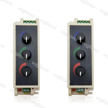 

Vogliovoi RGB Dimmer Adjustable Switch DC12-24V LED Strip Lights Tape Controller Three Way Switch For 2835 3528 5050 LED Light